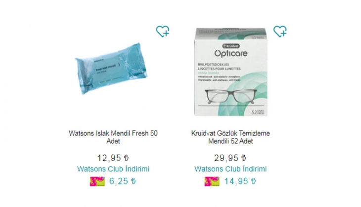Watsons’ta yüzde 50 indirim! Fiyatı 6,25 TL oldu! İşte 12 Ekim 2022 fiyat listesi…