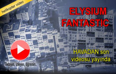 Bomonti Elysium Fantastic Konutları'nın havadan son videsu!