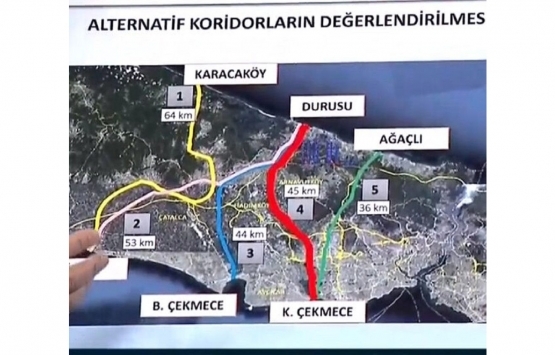 Kanal İstanbul projesinde çevreye en az zarar verecek güzergah seçildi!
