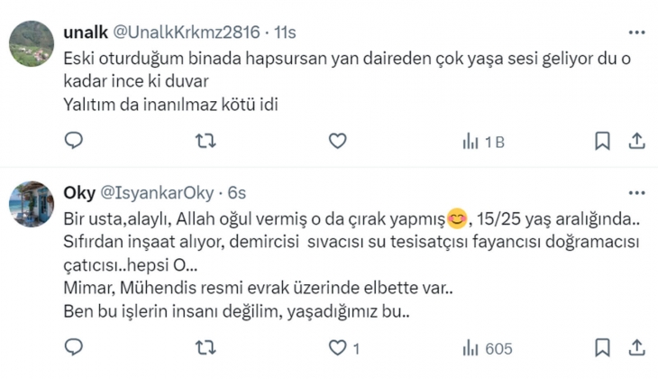 Tebernüş Kireçci sordu: Türkiye de konut kalitesi iyiye mi gidiyor, kötüye mi?