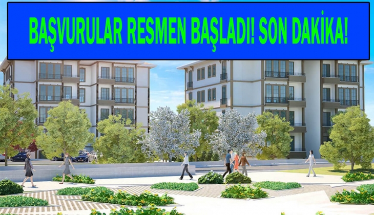 TOKİ o ildeki 204 adet 2+1, 3+1 konutu satışa sundu! Fiyatlar 364 bin 425 TL'den başlıyor! Sakın kaçırmayın!