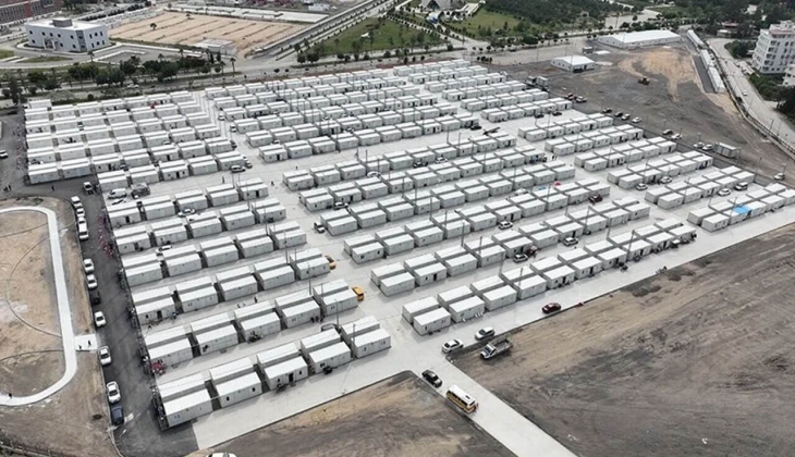 Hatay'daki 17 bin 400 konteynere 65 bin 255 depremzede yerleştirildi!