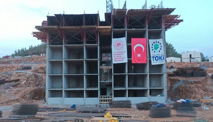 Deprem konutları hızla yükseliyor! 6 ayda teslim edilecek!