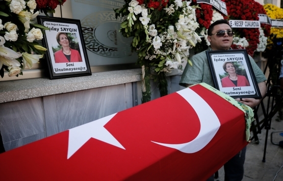 Işılay Saygın son yolculuğuna uğurlandı!