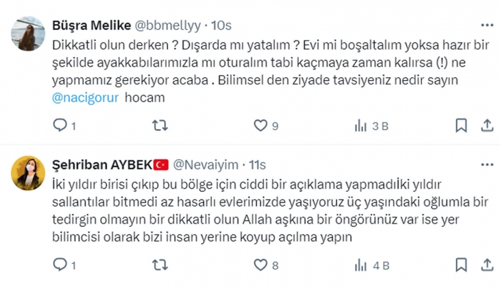 Deprem bilimci Prof. Dr. Naci Görür den o şehre uyarı: 4 büyüklüğünde sallandı, dikkatli olmak gerek!