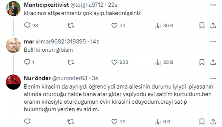 Mağdur ev sahibi: Kiracım 4 bin TL ye oturuyor, kendi evini 15 bin TL ye kiraya vermiş!
