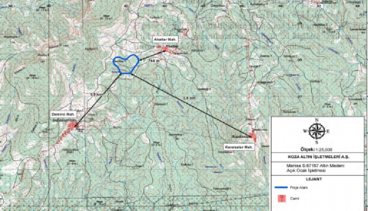 Koza Altın harekete geçti! O kentte yeni altın ocağı açıyor: Beş yılda 506.250 ton cevher hedefi!