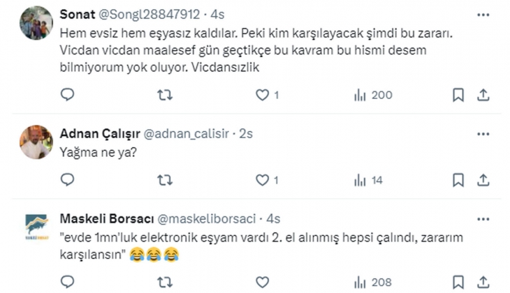 İzmir de ev sahibi kiracısı evde yokken eşyalarını sokağa attı: Eşyalar yağmalandı!