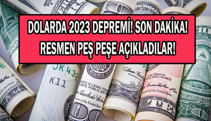 Dolarda yeni yıl depremi! Peş peşe açıklandı! Duyan resmen buz kesti! Dolar ölüm sınırında mı?