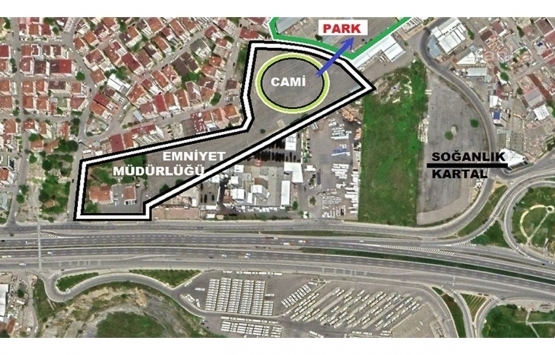 İstanbul Emniyet Müdürlüğü ve Kartal müftülüğü arasında arazi krizi!