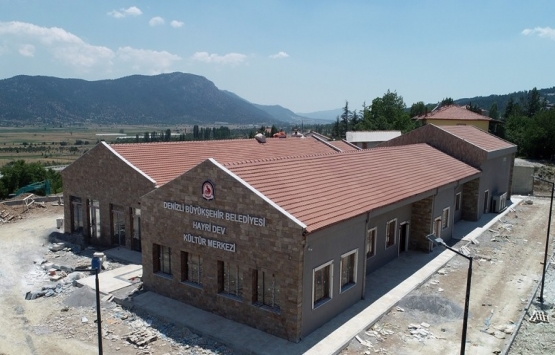 Denizli Hayri Dev Kültür Merkezi'nin inşaatı tamamlandı!