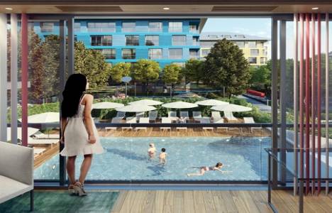 Sarıyer Panorama Koç Life örnek daire! Metrekaresi 6.300 TL!