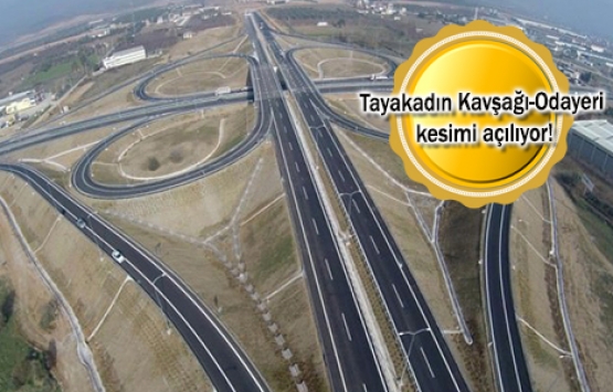 Yeni havalimanının bağlantı yolu yarın açılıyor!