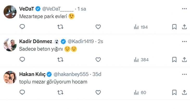 Fikirtepe deki yeni konutlar gündem oldu: Vatandaşlar, Ranttepe, toplu mezar dedi!  