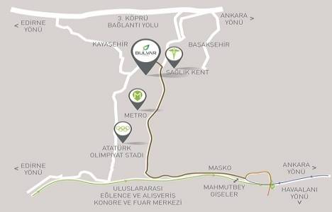 Başakşehir Bulvar İstanbul adres bilgileri! 288 bin liradan!