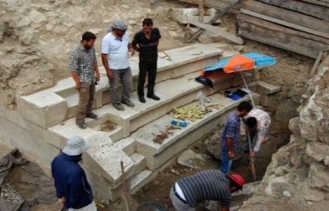 Pompeiopolis Antik Kenti'nde yazıt bulundu!