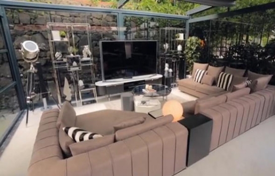 Pelin Karahan evine kış bahçesi yaptırdı!