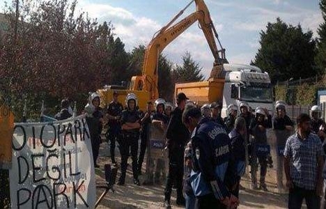 Hilmi Türkmen: Validebağ Korusu'nda ağaçları eylemciler kırdı!