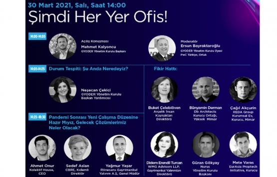 GYODER Çözüm Platformu: Şimdi Her Yer Ofis panelinde neler konuşulacak?