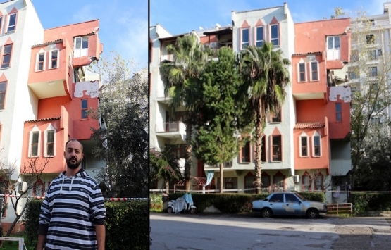 Kirası uygun diye tuttuğu ev başına yıkıldı!