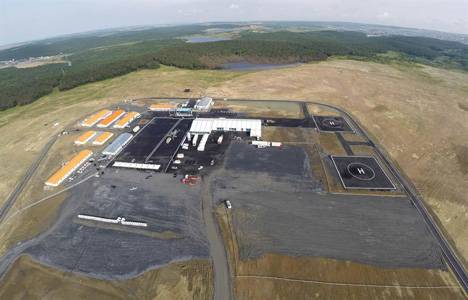 Üçüncü Havalimanı şantiyesinin kuş bakışı görünüşü!