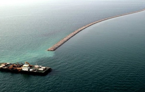 İşte Dubai deki yapay adanın yapılışı!