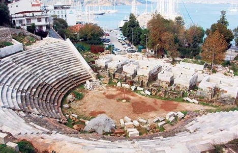 Muğla'daki Telmessos Antik Tiyatrosu'nun restorasyonu TBMM'de!