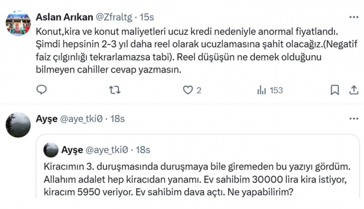 Konut fiyatlarında alıcıya göre fiyatlarda artış ve düşüş olmak zorunda!