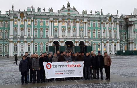 Termo Teknik başarılı bayilerini St. Petersburg’ta ağırladı!