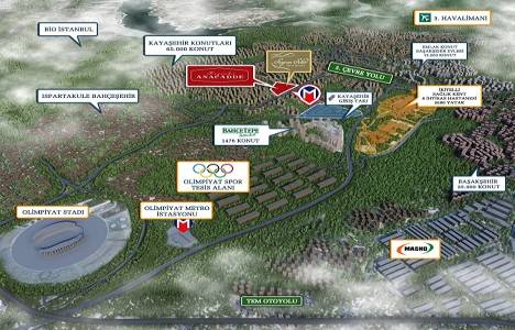 Kayaşehir Anacadde dükkanları satışta!