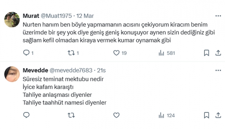 Mağdur ev sahibinden uyarı: Kamu personeli kefil olmadan ve süresiz teminat mektubu almadan kiralama yapmayın!