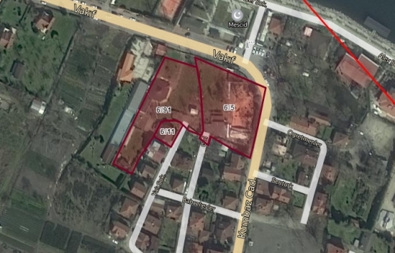 Sapanca'da 6.5 milyon TL'ye icradan satılık bahçe!