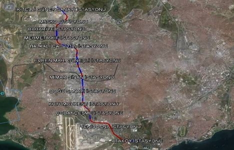 İkitelli-Ataköy Metro Hattı ihaleye çıktı!