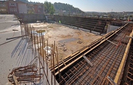 Kandıra Spor Salonu'nun inşaatı devam ediyor!