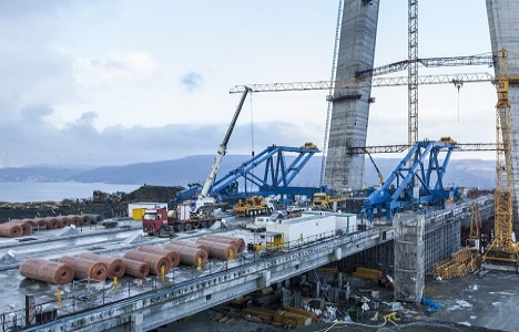 3.köprü ve Kuzey Marmara Otoyolu inşaatından son fotoğraflar!