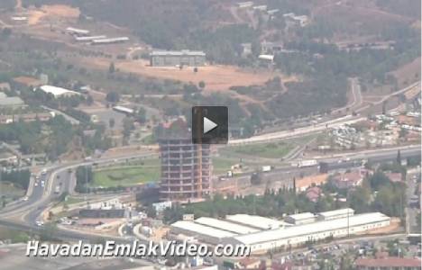 Kuriş Kule'nin havadan en yeni görüntüleri!