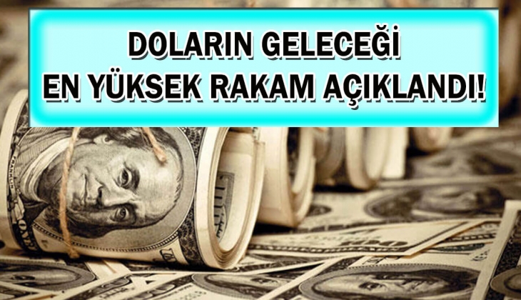 Doların geleceği en yüksek rakam resmen açıklandı! Bu rakamı duyanlar çarpılıp kaldı! Neler olacak hemen bakın!