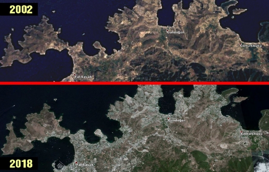 Bodrum da imara açık boş arazi bulmak imkansız!