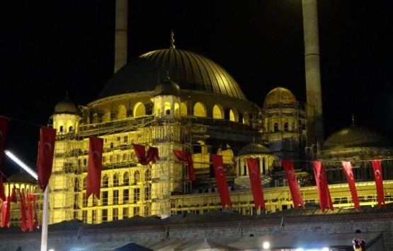 Taksim Camisi inşaatı tamamlanmak üzere!