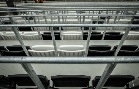 Vodafone Arena’da koltukların montajına başlandı!