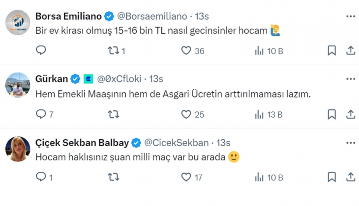 Özgür Demirtaş, emekli maaşı ve asgari ücret acilen artırılsın dedi! İşte o enflasyon detayı...