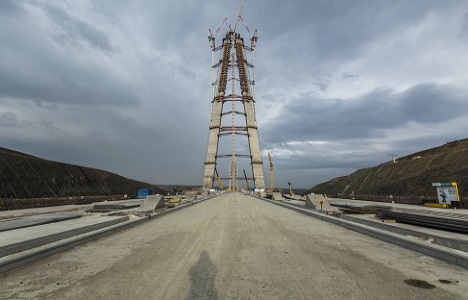 3.Boğaz Köprüsü inşaatından son fotoğraflar!