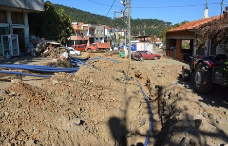 Manisa Ören'e yeni altyapı!