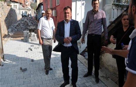 Gümüşhane'de caddeler yenileniyor!