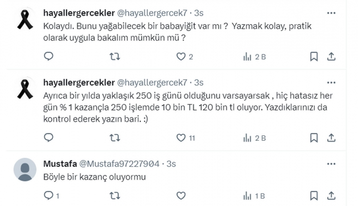 10 bin TL parası olanlar dikkat! Yüzde 1 kazançla 1 yılda 378 bin, 2 yılda 1.5 milyon TL niz olabilir!
