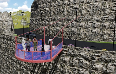 Artvin Hatila Vadisi Milli Parkı'nın cam terası 2016'da açılacak!