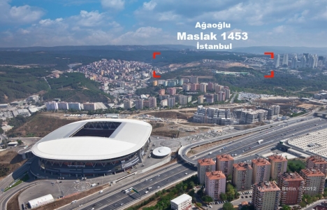 Maslak 1453 Residence satılık daire!