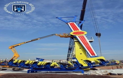 Ankapark oyuncakları kurulumu sürüyor!