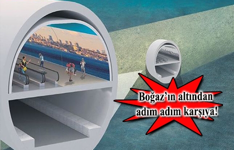 Kabataş-Üsküdar Yaya Tüneli için çalışmalar Nisan'da başlayacak!