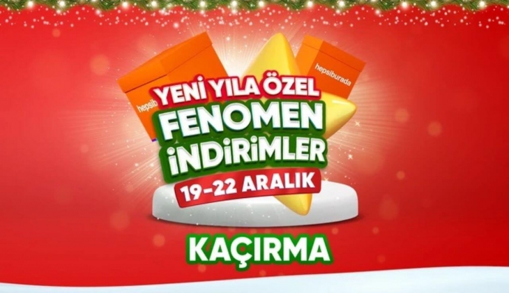 Hepsiburada’dan yılbaşına özel fenomen indirimler başladı! 20 Aralık 2022 Fiyat Listesi!